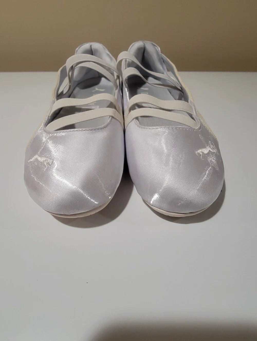 Puma Speedcat Silver Mist Ballet Slip-On Sneakers Size 8 READ DESCRIPTION